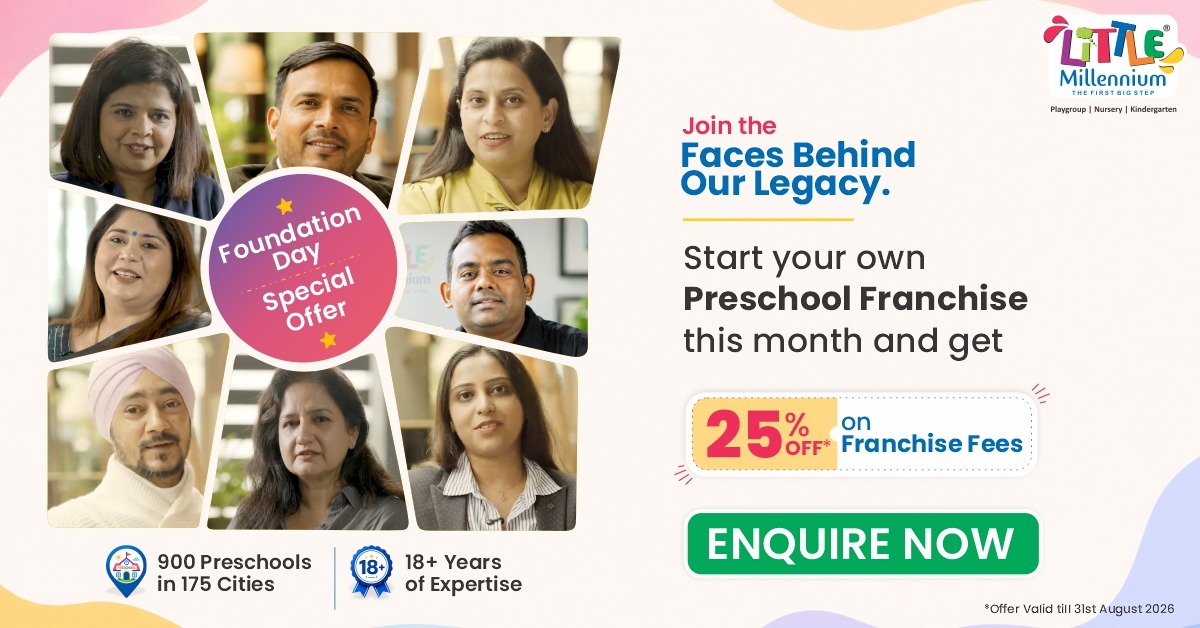 Founder's Day Offer - Little Millennium Preschool Franchise